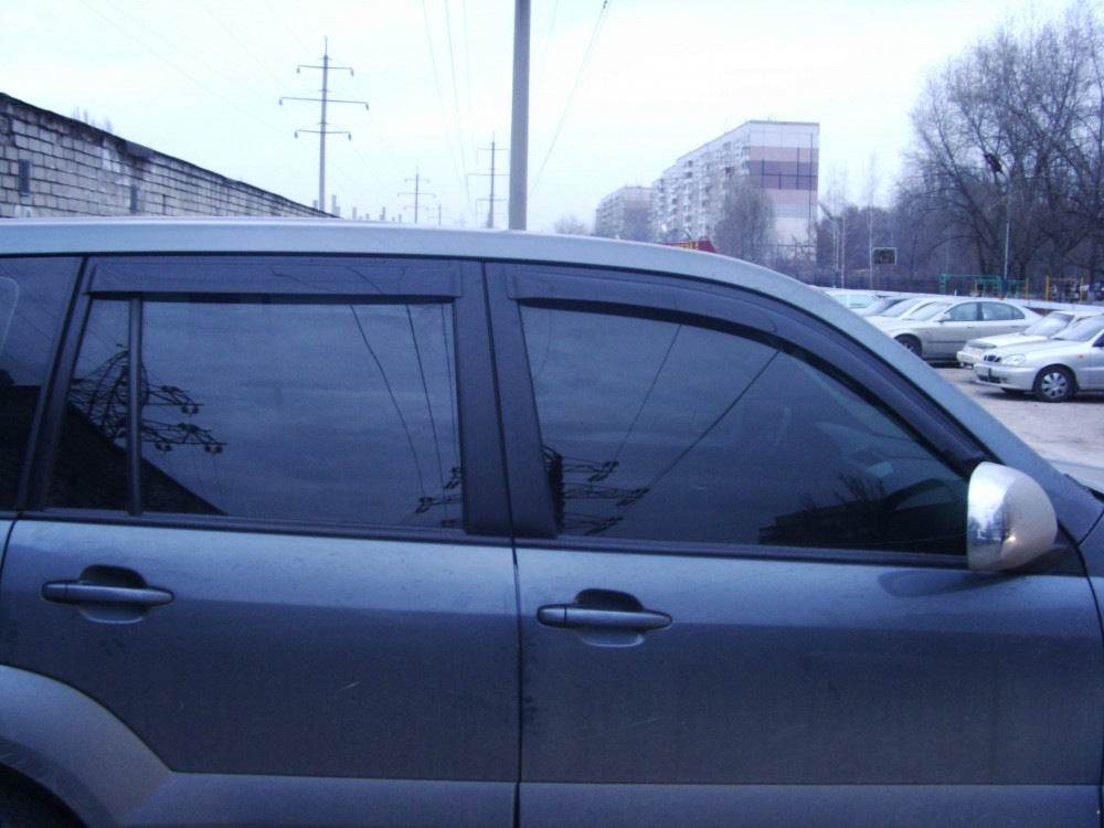 Deflectors (4-piece, HIC) for Lexus GX470 - Reelken Auto