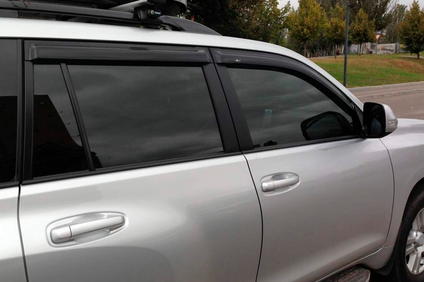 Window Deflectors 8 cm (4 pcs, HIC) for Toyota Land Cruiser Prado 150 2009-2023 - image 18