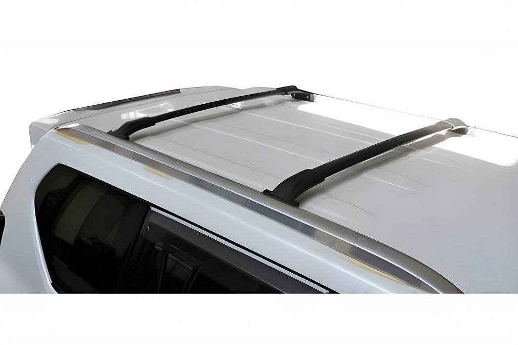 Integrated roof rails with crossbars (set) for Toyota Land Cruiser Prado 150 - Reelken Auto