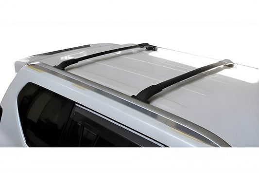 Integrated roof rails with crossbars (set) for Toyota Land Cruiser Prado 150 - Reelken Auto