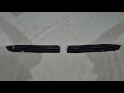 DPT V-1 rear diffuser (SD, gloss black) for Skoda Octavia III A7 2013-2019 - image 1