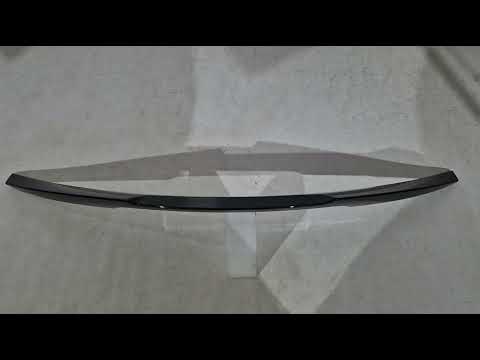 M4-Style Spoiler (for E82, Gloss Black) for BMW 1 Series E81/E82/E87/E88 2004-2011 - video 1