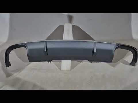 Rear Bumper Diffuser DPT (2016-2019) for Audi A4 B9 2015-2024 - video 1