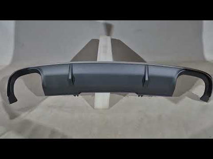 Rear Bumper Diffuser DPT (2016-2019) for Audi A4 B9 2015-2024 - video 1