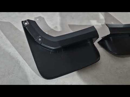 Rear Mud Flaps (2 pcs) for Toyota Land Cruiser 300 2021- - video 1