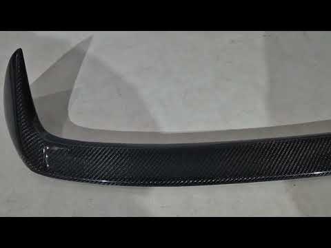 Rear Spoiler (for E81/E87, Carbon) for BMW 1 Series E81/E82/E87/E88 2004-2011 - video 1