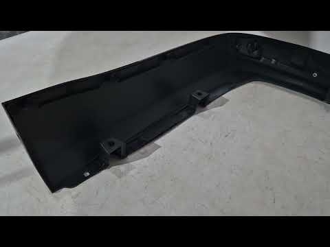 Rear valance without chrome 2016↗ (Executive 2019/2021, for towbar) for Toyota Land Cruiser 200 2007-2021 - video 1