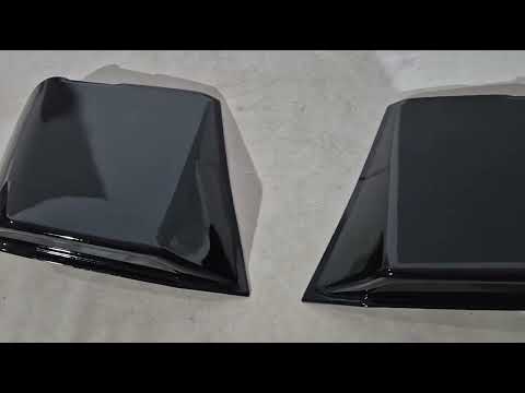 Spoiler Covers EuroCap (2pcs, glossy black) for Renault Duster 2024- - video 1