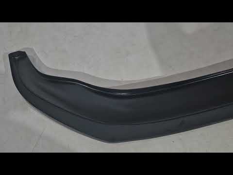 Front Lip Spoiler DPT V-2 (for GTI, 2012-2017, Gloss Black) for Volkswagen Golf 7/E-Golf 2012-2020 - video 1