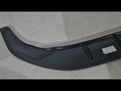 Front Lip Spoiler DPT (for GTI, Gloss Black) for Volkswagen Golf 8 2019- - video 1