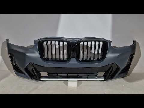 M-Sport Style Kidney Grilles (2022-2024) for BMW X3 G01 2018- - video 1