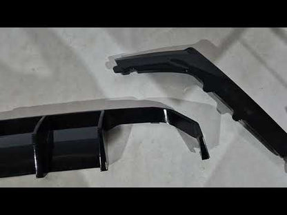 Rear Diffuser DPT V-2 (for Vorstainer, Gloss Black) for BMW 3 Series F30/F31 2012-2019 - video 1