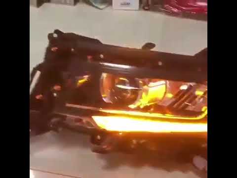 The front headlights LED (2017+, 2 PCs) for Toyota Land Cruiser Prado 150 - image 2