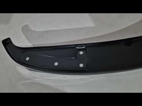 Front Bumper Lip DPT (for M-Performance, Gloss Black) for BMW 3 Series F30/F31 2012-2019 - video 1