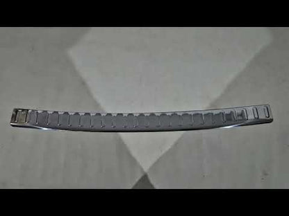 Rear Bumper Protector Carmos V2 Stainless Steel for Opel Zafira B 2005-2011 - video 1