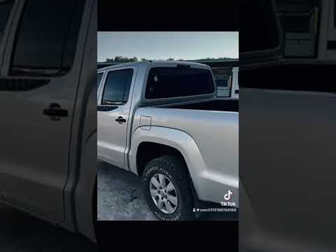 Hood Scoop Cover Set DRAGON (3 pcs) for Volkswagen Amarok 2010-2022 - video 1
