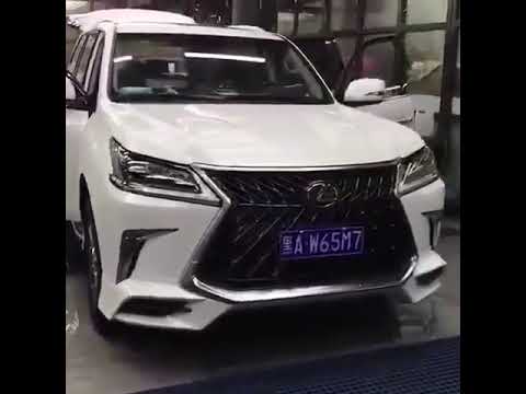 Body Kit Set (TRD Sport 2017-2020) for Lexus LX570/450d 2008-2022 - video 3