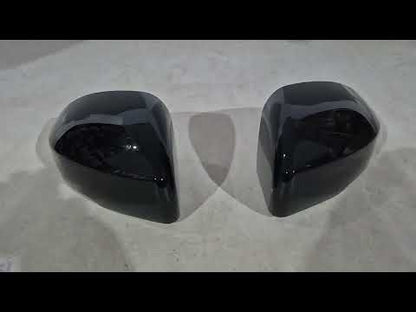 Mirror Covers (2 pcs, black) for Range Rover IV L405 2013-2021 - video 1