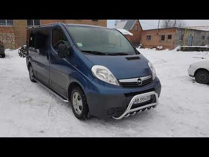 Bull Bar WT003-4 (Stainless Steel) for Renault Trafic 2001-2015 - video 1