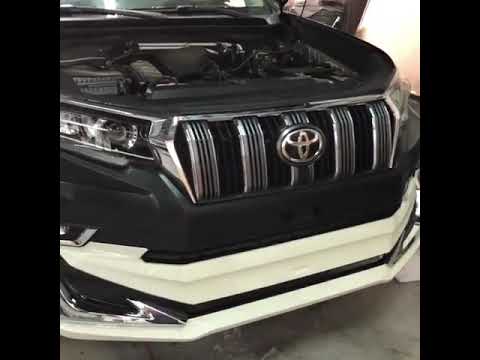 Facelift conversion kit 2009-2016 to 2017- (Elite Set) for Toyota Land Cruiser Prado 150 2009-2023 - video 5