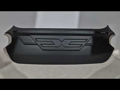 Rear Tailgate Cover CappaFe (ABS) for Dacia Sandero 2021- - video 1