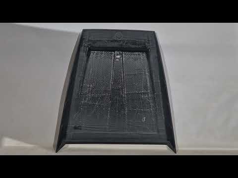 Hood Cover BRBS (2004-2018, Carbon) for Mercedes G сlass W463 1990-2018 - video 1