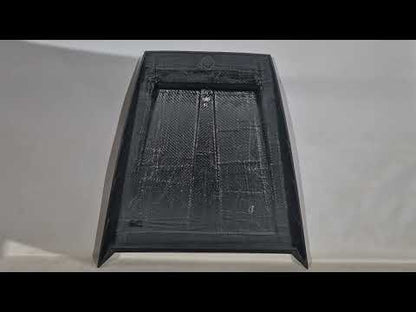 Hood Cover BRBS (2004-2018, Carbon) for Mercedes G сlass W463 1990-2018 - video 1