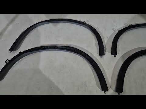 Fender Flares M-Sport (2018-2022, 4 pcs) for BMW X5 G05 2019–2026 - video 1