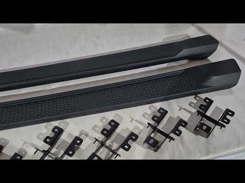 Side Steps OEM V2 (for five-door, 2 pcs) for Jeep Wrangler 2018- - video 1