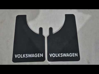 Universal Mud Flaps Polytep (230*375, 2 pcs) for Volkswagen - video 1