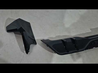 Rear Bumper Diffuser Paradigma (for M-Sport, 2023+) for BMW X5 G05 2019- - video 1
