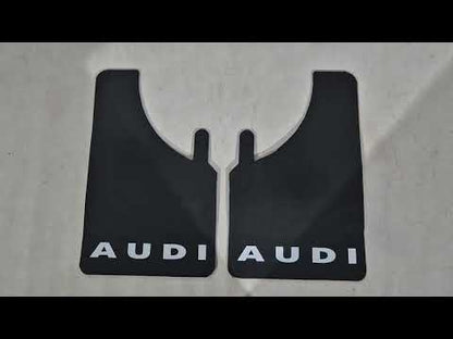 Universal Mud Flaps Polytep (230*375, 2 pcs) for Audi - video 1