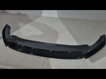 Front Lip Spoiler DPT (Gloss Black) for Skoda Octavia IV A8 2020- - video 1