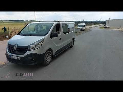 Side Steps Rainbow (2 pcs, Aluminum) for Fiat Talento 2016- - video 3