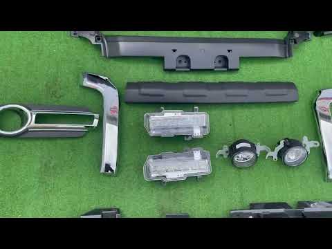 Facelift Kit (Front Bumper) for Mitsubishi Pajero Wagon IV 2006-2021 - video 1
