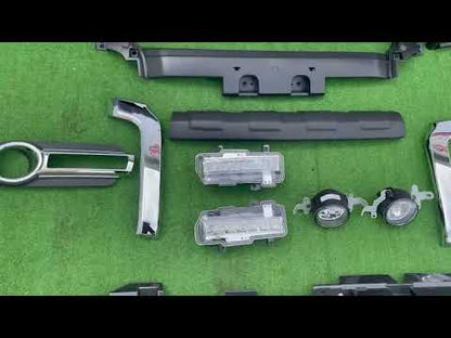 Facelift Kit (Front Bumper) for Mitsubishi Pajero Wagon IV 2006-2021 - video 1