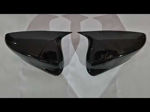 Mirror Covers BMW-Style (2014-2017, 2 pcs) for Citroen Cactus 2014-2020 - video 1