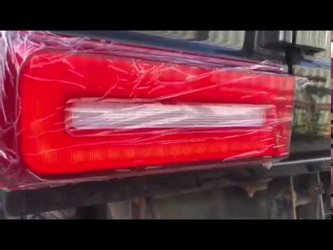 Facelift Body Kit to G63 AMG 2018 (without hood and fenders) for Mercedes G сlass W463 1990-2018 - video 3