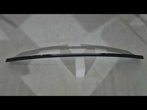 Spoiler Trim (for G20/G80, Gloss Black) for BMW 3 Series G20/21 2018- - video 1