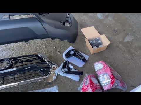 Full Facelift Kit to 2022 Look (for 2015-2020) for Toyota Hilux 2015- - video 5
