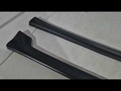Side Skirts DPT (2004-2009, primed) for Opel Astra H 2004-2013 - video 1