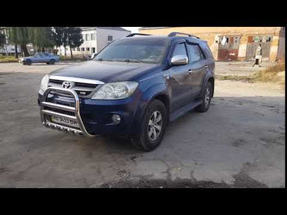 Bull Bar F12-11 Stainless Steel for Toyota Fortuner 2006-2015 - video 1