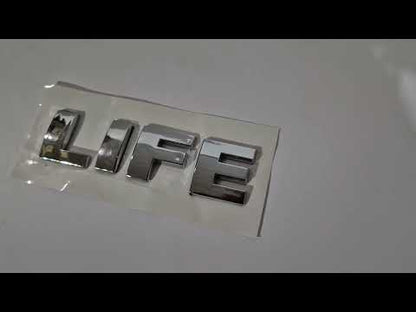 Life emblem (OEM style) for Volkswagen Caddy 2010-2015 - video 1