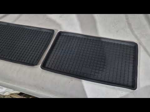 Universal rear mats with Polytep edge (65cm*38cm, 2 pcs) - image 1