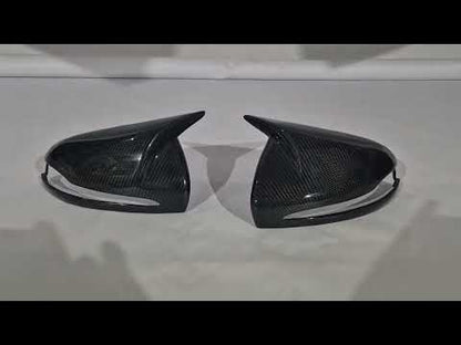 Mirror Covers (Carbon) for Mercedes E-сlass W213 2016-2023 - video 1