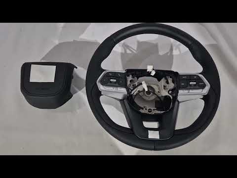 Heated Steering Wheel TLC300 Design (Wood) for Toyota Land Cruiser Prado 150 2009-2023 - video 1