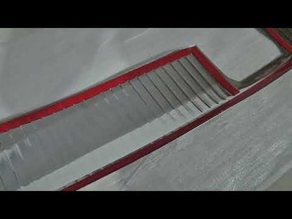 Carmos rear sill trim (stainless, glossy) for Nissan X-trail T33 / Rogue 2022- - image 1