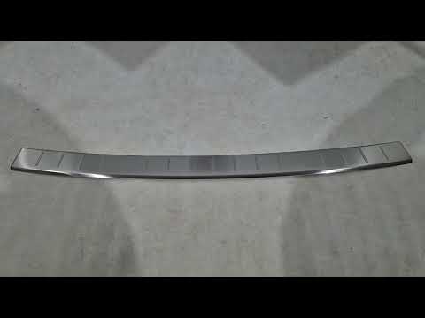Stainless Steel Rear Bumper Protector for Volvo XC60 2017- - video 1
