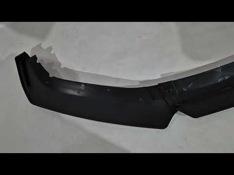 Universal Front Lip Niken Black (ABS) - video 1