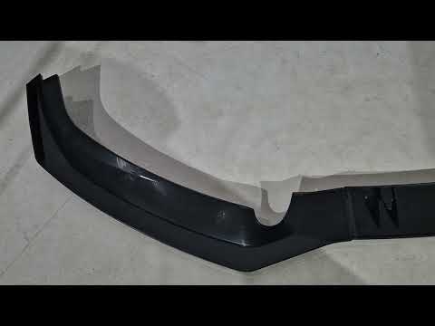 Front lip (Gloss Black, 2010-2014) for Audi A7 2010-2018 - video 1